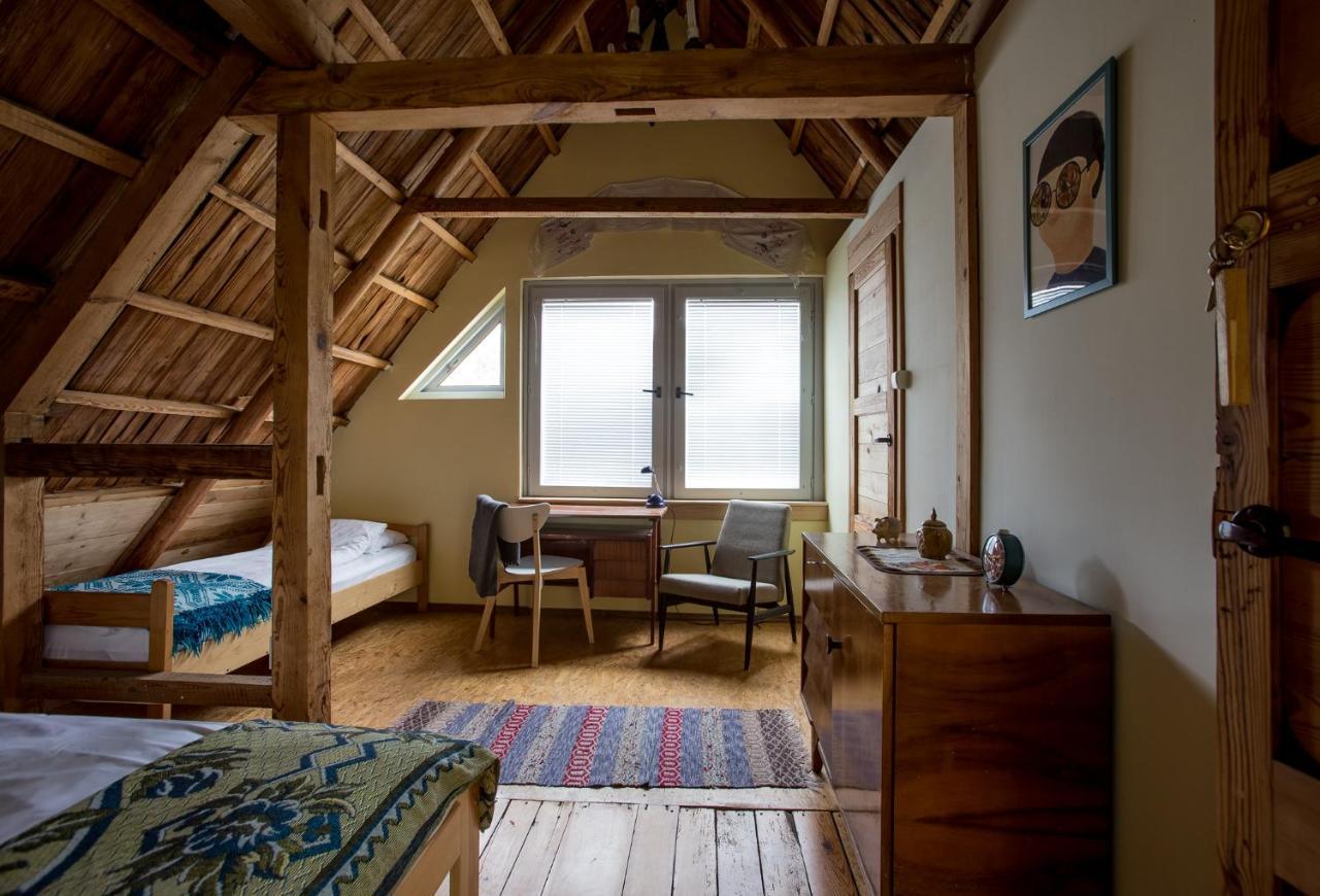 Morzelas Niebieski Domek Białowieża Exteriör bild